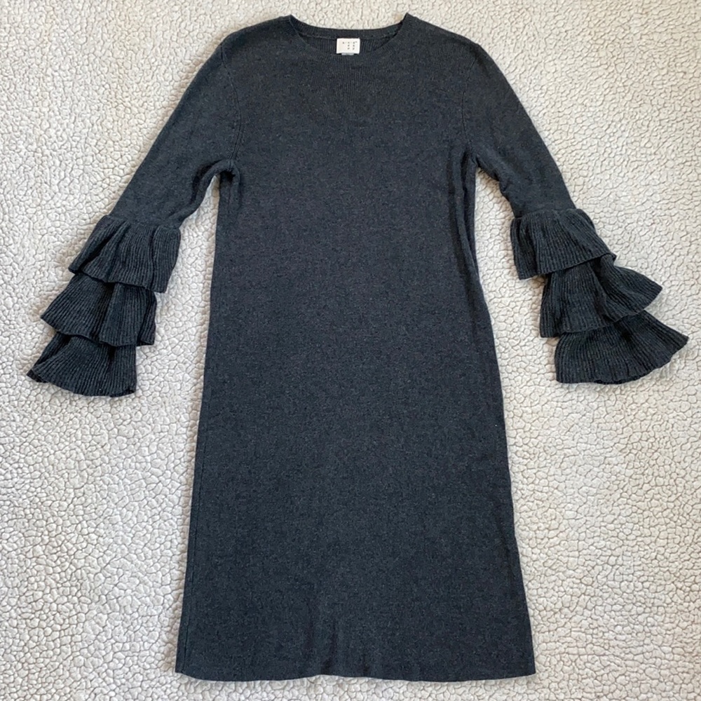 A New Day Charcoal Sweater Dress